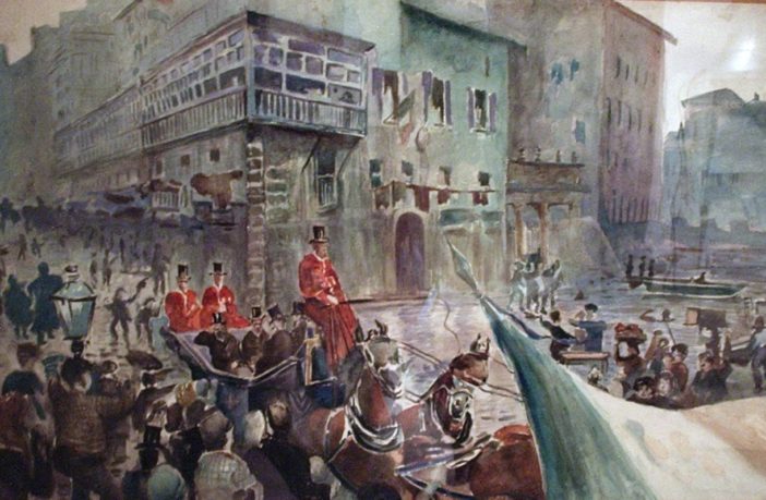 28 dicembre 1870. La prima volta che Roma finì sott’acqua nel Regno d’Italia