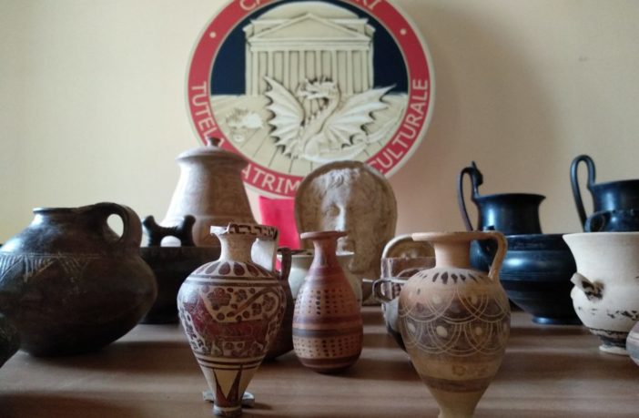 L’arte rubata a colpi di «branda», un sofisticato apparecchio di rilevamento sotterraneo