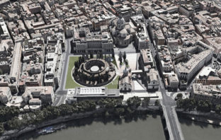Riapre a Roma il Mausoleo di Augusto e Donna Virginia è già in pista “Ner Corea”