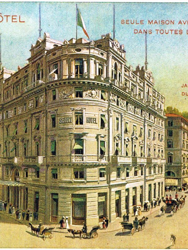 Select Hotel, dal 1922 sede del Messaggero